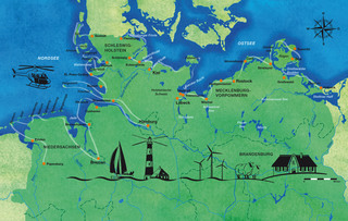 Illustrated map (client: Arte magazine)