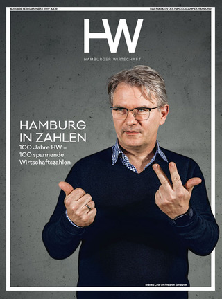 Hamburger Wirtschaft (Business magazine, client: Verlagskontor für Medieninhalte GmbH)