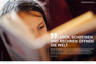 SZENE HAMBURG Schule – Layout for consumer magazine (Client: VKFMI)