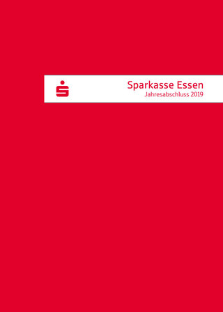 Sparkasse Essen Annual Report 2019,
cover (Client: Metamorphose, Essen)